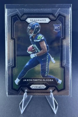 2023 Panini Prizm Jaxon Smith-Njigba RC #390 Seattle Seahawks - Image 1 of 2