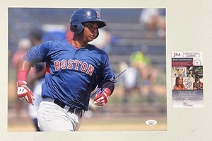 Rafael Devers Autograph Signed 11x14 Photo JSA Rex Sox - Picture 1 of 1