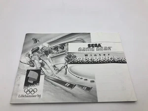 Winter Olympics Sega Game Gear Manual - Picture 1 of 4