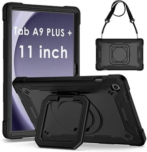For Samsung Galaxy Tab A9 Plus / A9+ 11 Inch Shockproof Case Kid Friendly Cover - Picture 1 of 123