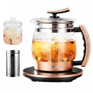 2.0L Glass Smart Kettle Coffee Tea Maker With Tea Infuser inner pot Keep Warm AU - Picture 1 of 12