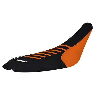 Yamaha 2009-2020 YFZ 450R 450 R Seat Cover  ORANGE/BLACK/ORANGE rib #201 - Image 1 of 4