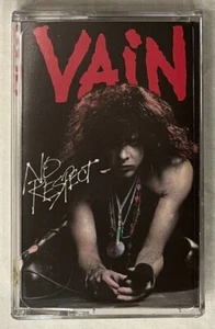 Vain - No Respect (Original Island Records Cassette / 7 91272-4) 80's Hair Glam - Picture 1 of 2