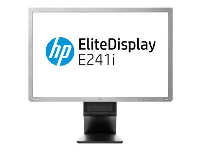 HP E241i Monitor 24 Zoll WUXGA IPS LED DP VGA DVI silber/schwarz - Bild 1 von 4
