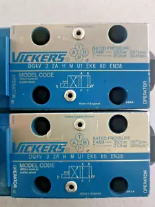 Vickers DG4V 3 2A H M U1 EK6 60 EN38Hydraulic Directional Control Valve - Picture 1 of 7
