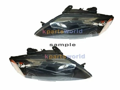 LH+RH HEAD LAMP 921012C500 92102 2C500 x2P For 2005~06 Tiburon Coupe Tuscani - Image 1 of 2