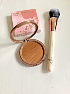 Mally Sunrise Sculpt Ombre Bronzer Shimmer Matte Shade Deeper & Brush Mascara - Picture 1 of 1