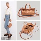 NWT Madewell The Piazza Brown Leather Mini Satchel/Shoulder Bag
