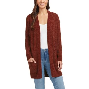 Matty M Chenille Cardigan RED XL / Xlarge - Picture 1 of 3