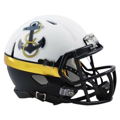 Navy Midshipmen 2012 Special Riddell Speed Mini Football Helmet Cover