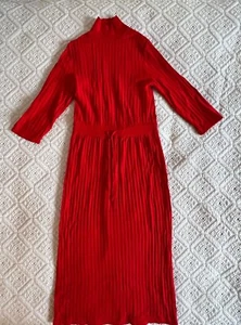 A.P.C. rotes Kleid Gr. M - Bild 1 von 5