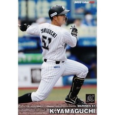 2023 KOKI YAMAGUCHI（LOTTE）#25  Calbee professional baseball card first