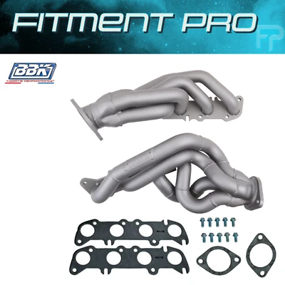 Cabezales de escape BBK 1-3/4 Shorty titanio cerámica 2011-14 Ford Mustang GT 1632 Foto 1 de 4