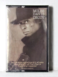 Miles Davis "Decoy" NEW/SEALED Cassette Tape album Jazz buy 2 get 1 FREE - Picture 1 of 3