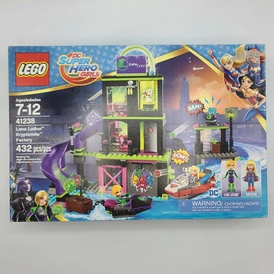 LEGO DC Super Hero Girls Lena Luthor Kryptomite Factory #41238 432 Pieces NEW  - Image 1 of 4
