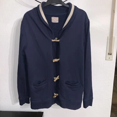 Selected Homme Sweatjacke Gr. M Cardigan Sweatcardigan Cross Dunkelblau Sakko - Bild 1 von 4