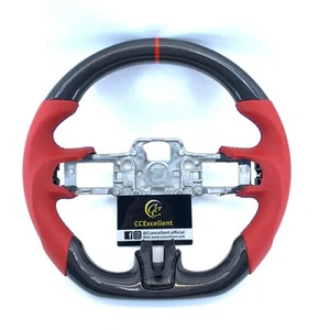 For Ford Mustang 2015-2017 SHELBY GT350 Real carbon fiber steering wheel - Picture 1 of 7