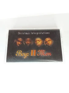 Boyz II Men Cassette  Christmas Interpretations  1993 VG Condition - Picture 1 of 2
