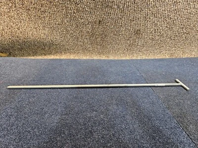 (QTY 3) Gallagher A351A  3-Ft.  Electric Fence Ground Rod, T-handle Galvanized - Image 1 of 4