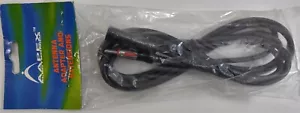Cable de extensión de antena macho-hembra Aapex AE8 AM/FM 8 pies - Imagen 1 de 6