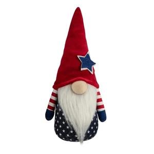 Gnomo Patriótico Americana Boy 4 de Julio 10.5" - Imagen 1 de 5