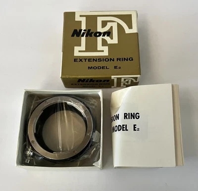 Vintage NIKON Nikkor F Extension Ring E-2-NOS Japan - Image 1 of 4