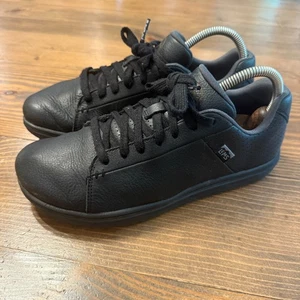 Lems Kourt Grip Midnight Black Shoes Mens 7.5 Womens 9 LEMS312 Barefoot Leather - Picture 1 of 7