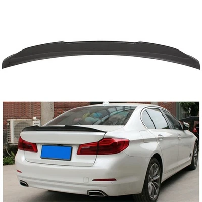 For BMW 530e 530i M5 540i 550i 520i Real Carbon Fiber Trunk Spoiler Wing - Изображение 1 из 4