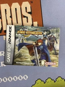 Fire Emblem Nintendo Game Boy Advance nur Anleitung ~ Instruction Booklet GBA - Bild 1 von 4