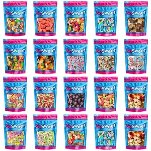 Pick n Mix Süßigkeiten - Lieblings Retro Fizzy & Gummy Mischungen - 800g Großpackung Beutel Leckereien - Bild 1 von 17