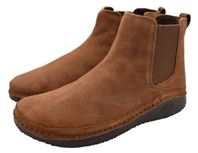Chaco Womens Size 8 Paonia Cinnamon Brown Suede Chelsea Boots Shoes - Image 1 of 4