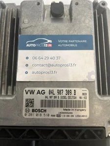 EDC17C64 STEUERGERÄT MOTORSTEUERGERÄT VW AUDI SEAT 0281018510 04L907309B - Bild 1 von 7