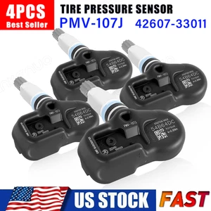 4PCS Genuine Tire Pressure Sensor TPMS 42607-33021 PMV-107J For Lexus IS250/350 - Picture 1 of 16