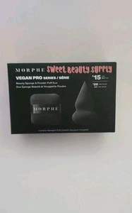 Morphe Vegan Pro Series Beauty Sponge & Powder Puff Duo - Imagen 1 de 4