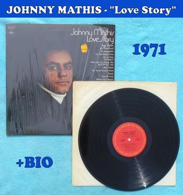 Johnny Mathis LP "Love Story" ©1971 ♪ NEW & Unplayed - Image 1 of 4