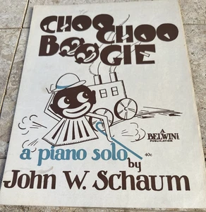 Choo Choo Boogie Klavier Solo von John W Schaum 1944 Vintage Noten Belwin - Bild 1 von 3