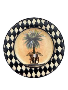 Home Interiors Topfpflanzen Design dekorierte Teller 10" - Bild 1 von 2