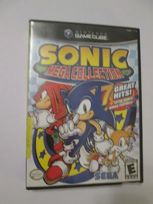 Sonic Mega Collection (Nintendo GameCube, 2002) No Manual Tested Works - Image 1 of 4