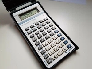 Vintage Calcolatrice Texas Instruments Galaxy TI-57 II Programmabile Working - Foto 1 di 5