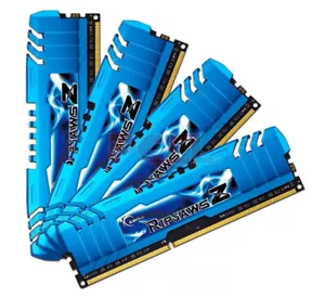32GB G.Skill DDR3 2400MHz PC3-19200 RipjawsZ CL11 Quad Channel Memory Kit 4x8GB - Picture 1 of 4