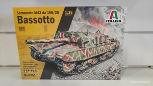 Semovente M43 da 105-25 Bassotto carro armato Italiano guerra mondiale kit 1-35 - Foto 1 di 2