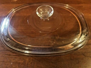 VINTAGE COLLECTIBLE PYREX OBLONG REPLACEMENT LID. #20 DC 1.5C A - Picture 1 of 3