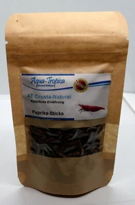 (53,20€/Liter) AT Crusta-Natural Paprika-Sticks 75ml - Fischfutter Garnelen Neu - Bild 1 von 1