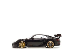 Minichamps 1:18 Porsche 911 GT3 RS MR (991.2) Manthey Racing in Black / Gold - Picture 1 of 13