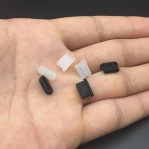 2pcs Universal USB-Charging-Port Type C Plug Silicone Plug Cover Cap Anti-Dust - Zdjęcie 1 z 5