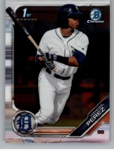 Pick Your Cards 2019 Bowman Chrome Prospects MLB Baseball Singles