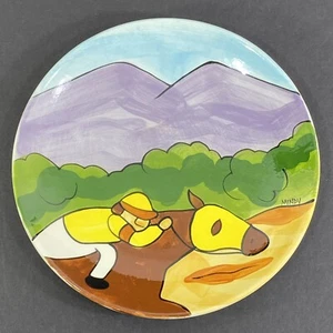 EP Designs 1983 Scottsdale AZ Placa Carreras de Caballos Win Place Show Pintado a Mano - Imagen 1 de 10