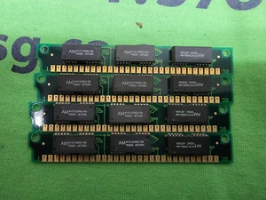 4MB (4 x 1MB) 30 Pin Simms 60ns (3 Chip) - Matched Sets - Total of 4 - 4MB - Picture 1 of 1