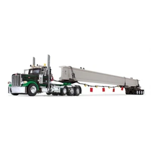 DCP - PETERBILT 389 TRI AXLE DAY CAB & 4-AXLE HYDRA STEER- TRAILER BEAM LOAD - Picture 1 of 1