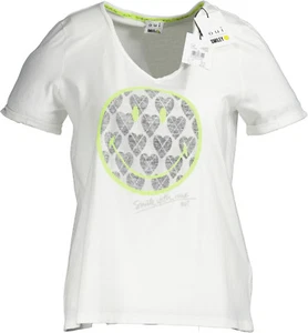 NEU ! Oui Damen T-Shirt weiß-mix Gr. 40 - Bild 1 von 6